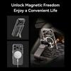 ROCK For iPhone 17 Pro Max Clear Phone Case Compatible with MagSafe PC + TPU Phone Cover