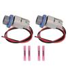 License Plate Light Bulb Socket Kit 2 Set for Ford F-150 2004-2021