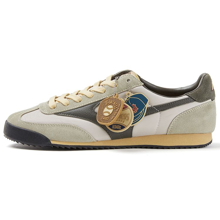 Mizuno U.Sage X  LG 60S Retro Couple Shock Absorbing Non-Slip Wear-Resistant Low-Top Casual Running Shoes Unisex Sneaker Gray D1GH231102