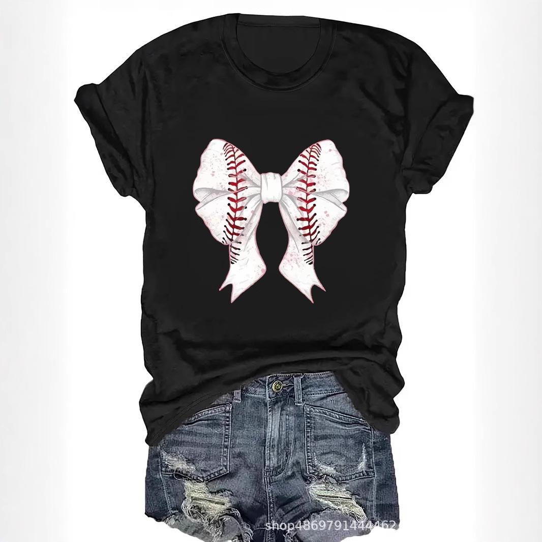 

Women s Cross-Border Round Neck Fashion T-Shirt Double Extra Large