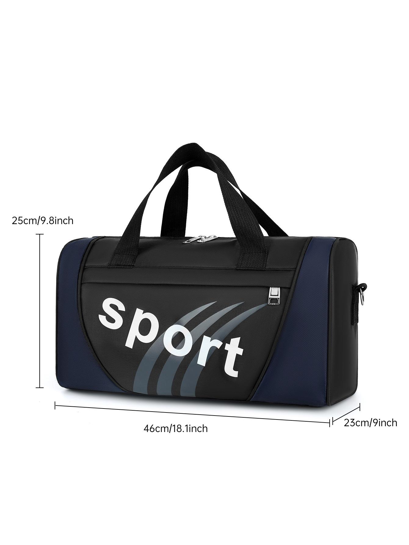 

Unisex Solid Color Travel Crossbody Bag – One-Shoulder Fitness & Yoga Tote for Men & Women 16 inch