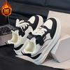 2025 Autumn Kids' Leather Surface Soft Sole Skate Shoes for Boys - Trendy Casual Sneakers