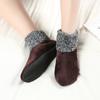 Women's Floor Socks Anti-Slip Bottom Thickened Padded Warm Thigh-High Socks for Adults Home Carpet Socks Winter Essential