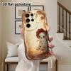 Phone Case: 2D Flat Samsung Galaxy A34 A35 M05 M06 S20 S22 S21 FE Plus 5G Protective Case, Couple Style, Autumn Stroll, Christmas and Halloween Gift