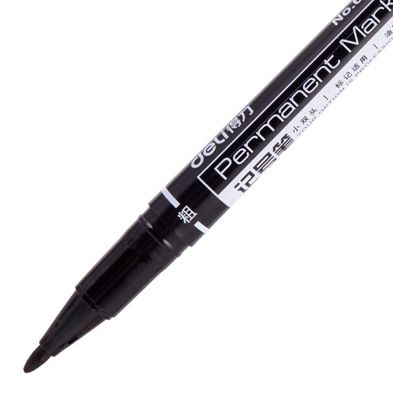 Deli Double-Head Oil-Based Marker Pen