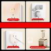 Jukai 86-Type Slanted 5-Hole Wall Socket Panel