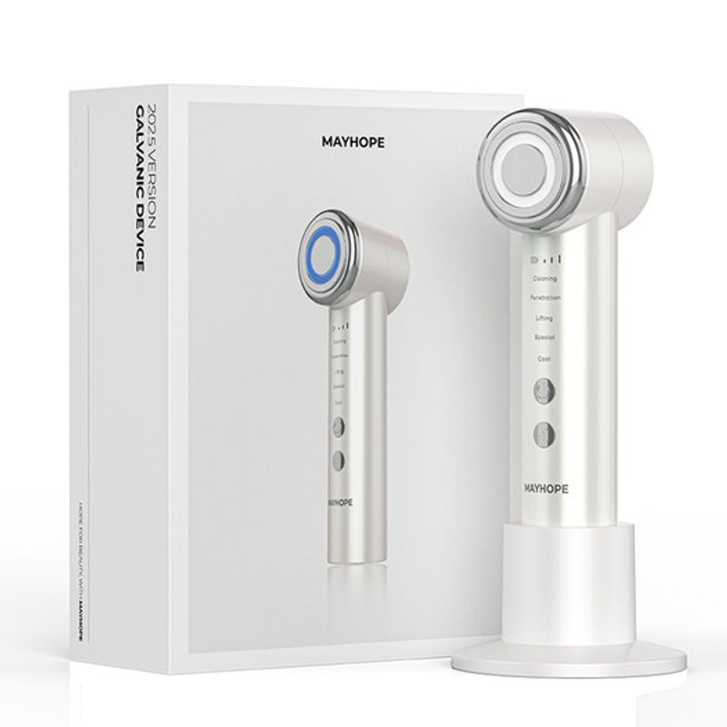 MAYHOPE 5-in-1 Galvanic High Frequency Massager Facial Skin Care Device Required options