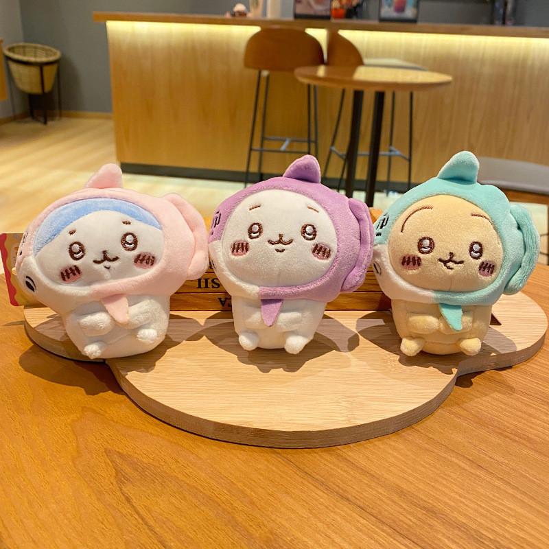 Plush Delightful Chiikawa Shark Keychain Perfect For Valentines Day And Christmas