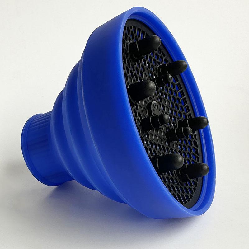 Silicone Foldable Hair Dryer Diffuser Cover Temperature Resistant Silicone Hair Styling Tool Special For Real Hair Wigs