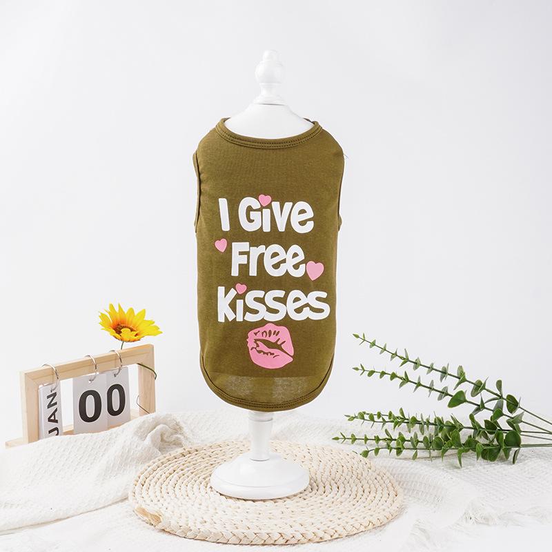 2025 Stylish Cotton Vest for Medium Dogs - Teddy & Bichon