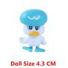 Toys Model New 4-9 CM Pokemon Anime Figure Pikachu Gengar Eevee Series Mew Cartoons Figure Pocket Monster Action Gifts Kids