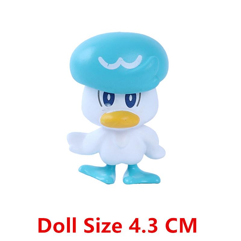 Toys Model New 4-9 CM Pokemon Anime Figure Pikachu Gengar Eevee Series Mew Cartoons Figure Pocket Monster Action Gifts Kids