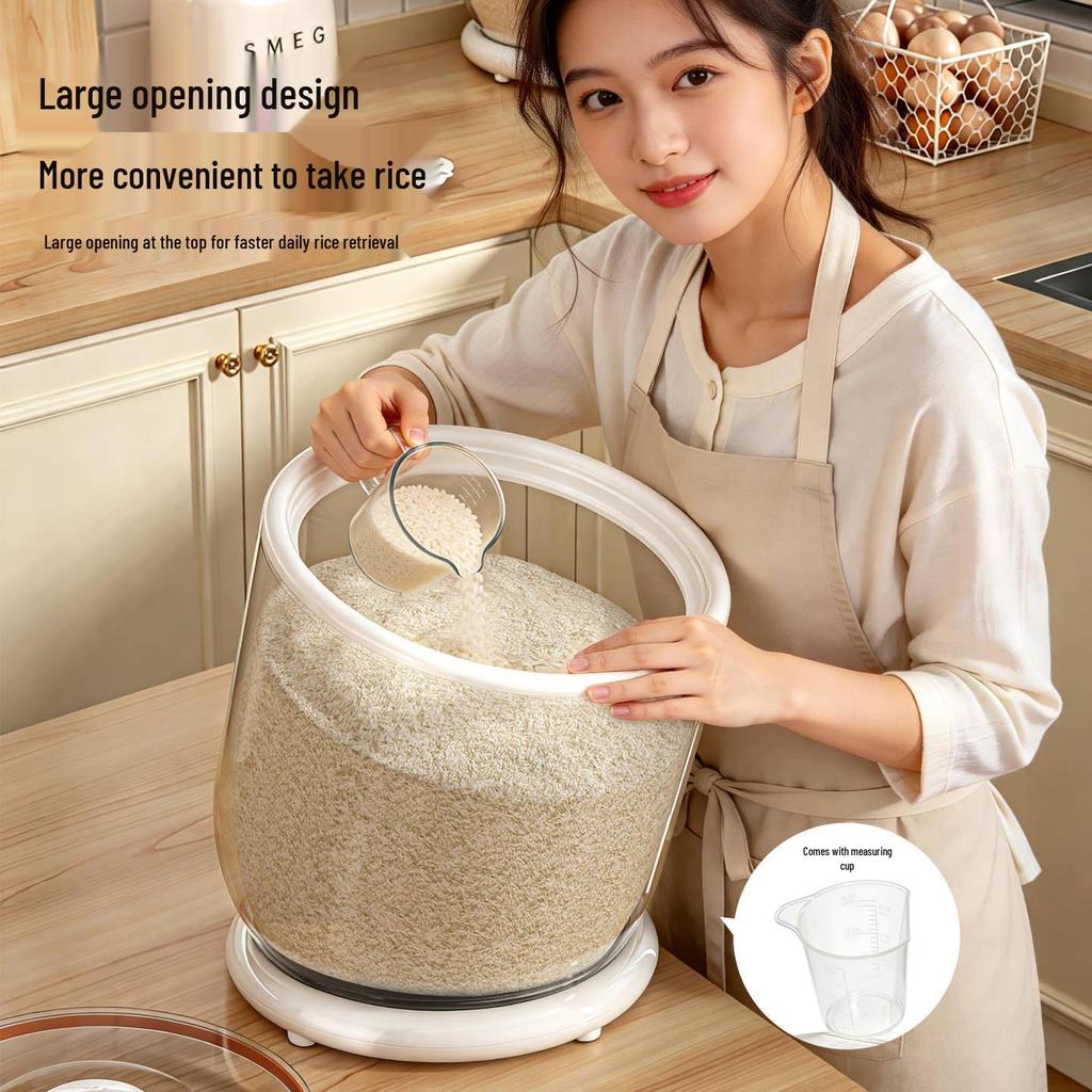 2026 Insect & Moisture-Proof Sealed Rice & Flour Storage Bin