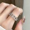 Chain Diamond-Encrusted Zir*****Pen Bracelet Set, High-End French Light Luxury Niche Super Flash