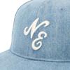 New Era 59FIFTY CLASSICNE Washed Denim 7 5950 CLASSIC NE REAR EMB NER36C5965 Cap, 1/2 Count, WDNM, 14388870,