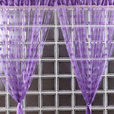 Cute Heart Line Tassel String Door Curtain Window Room Curtain Valance PP
