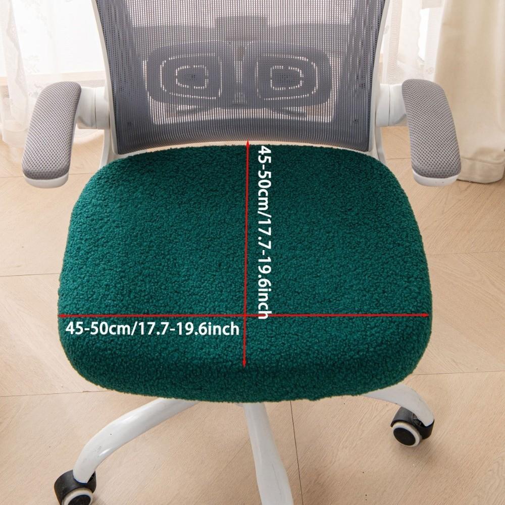 Office Chair Cover Elastic Thickened Gaming Chair Slipcover Anti-slip Removable Armchair Seat Cover for Home&Office Decoration
