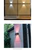 Solar Double Head Wall Light: Waterproof Outdoor Spotlight for Villas and Courtyards