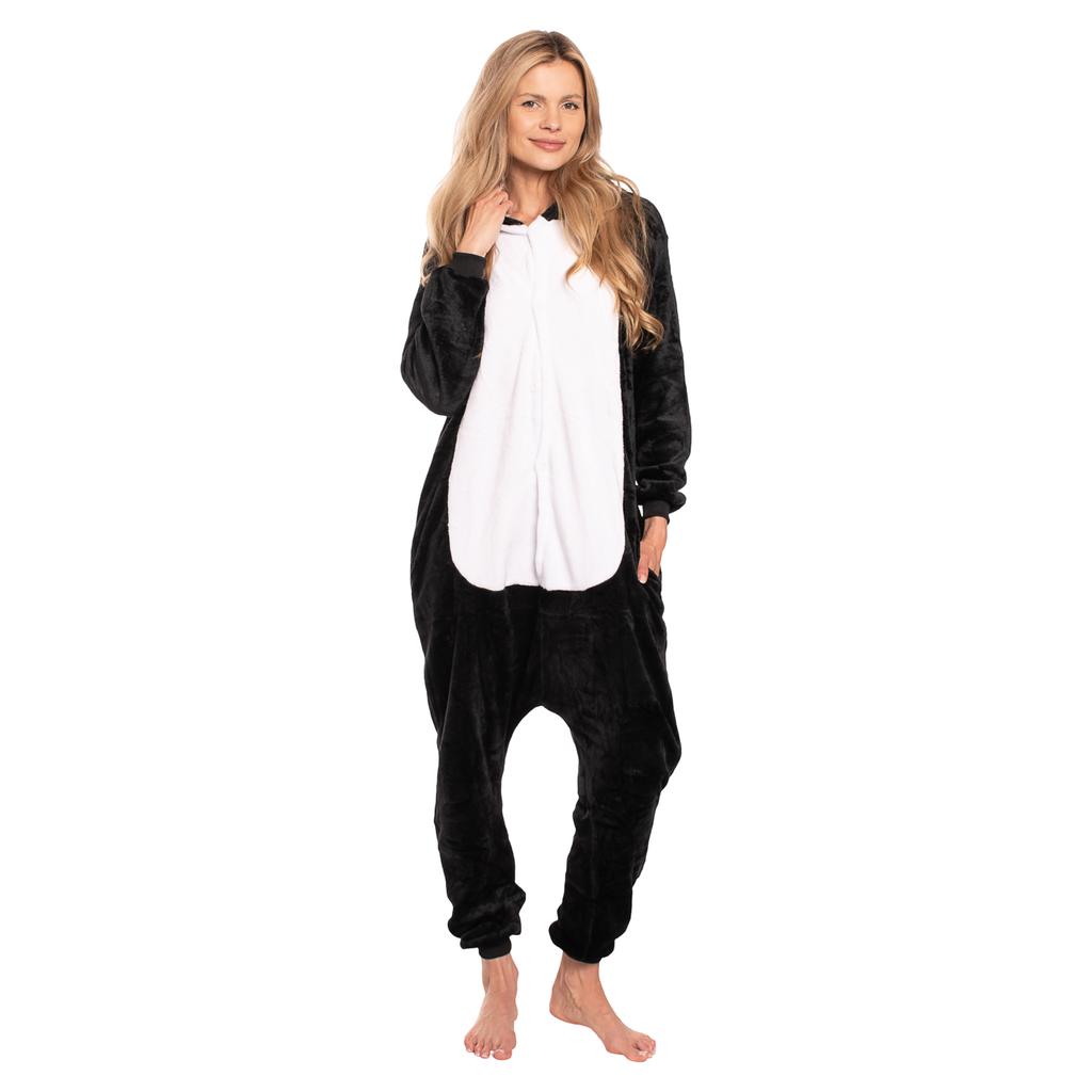 Piżama damska kombinezon kigurumi onesie kostium pingwin czarny 165-175 l