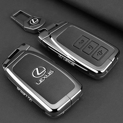 Zinklegering Leer Sleuteletui Shell Gesp Speciale Auto Sleutelhoes voor NX 200 NX300H RX 350 450H ES 350 ES 300h Accessoires