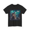 Alien Bigfoot Guitar Shirt, Sasquatch UFO Gifts For Men Women T Shirt
