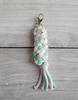 Hobby Horse Rope Lead - Light Pink/Mint/White
