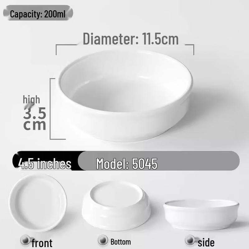 

Commercial Melamine Steamed Dish Bowl