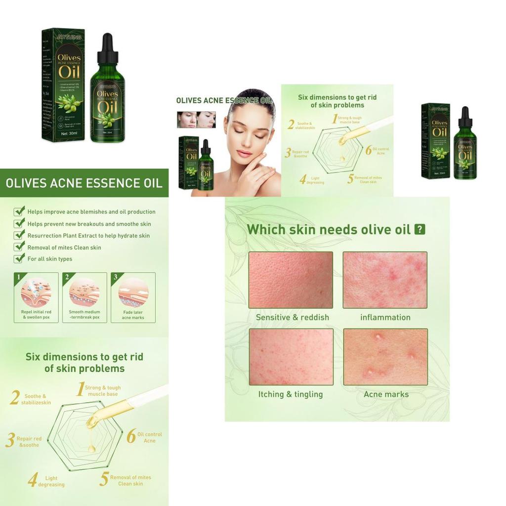 Jaysuing Essential Oil For Gentle Moisturizing And Acne Scar Repair 30ml
