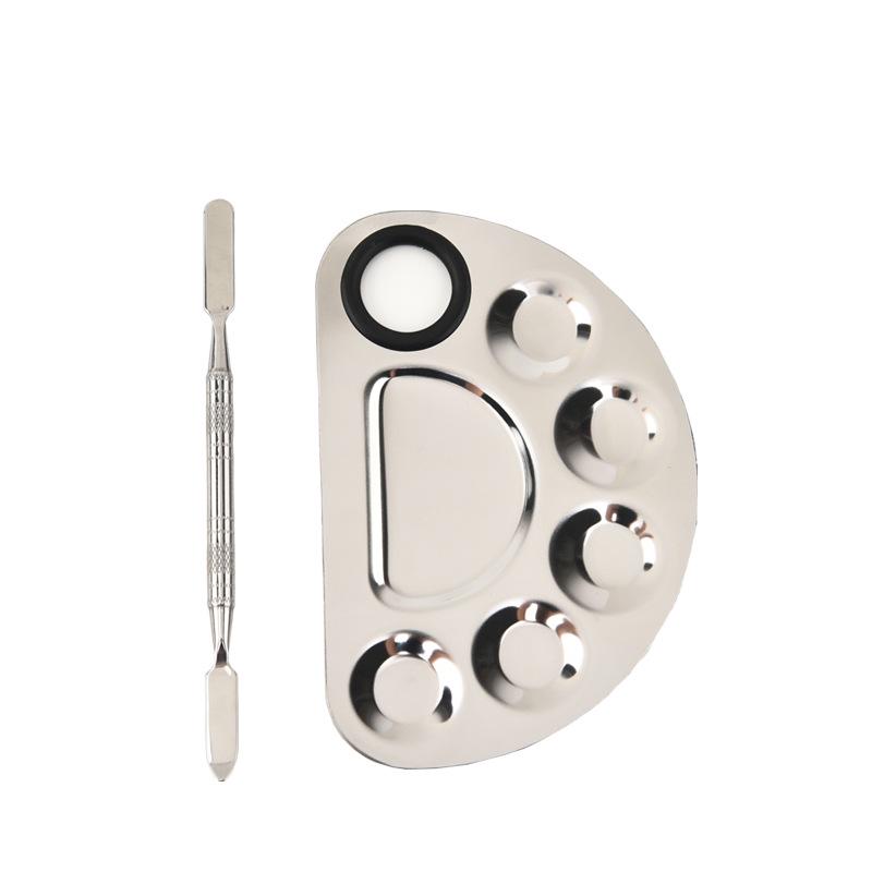 Stainless Steel Nail Art Palette Paint Tray