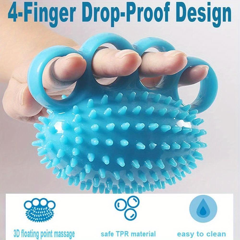 Hand Grip Strengthener Finger Exerciser Training Ball Recovery Hand Massage Training Grip Strength Tool Grip Pressure Ball