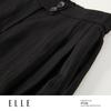 ELLE Women's Draped Wide-Leg Casual Pants