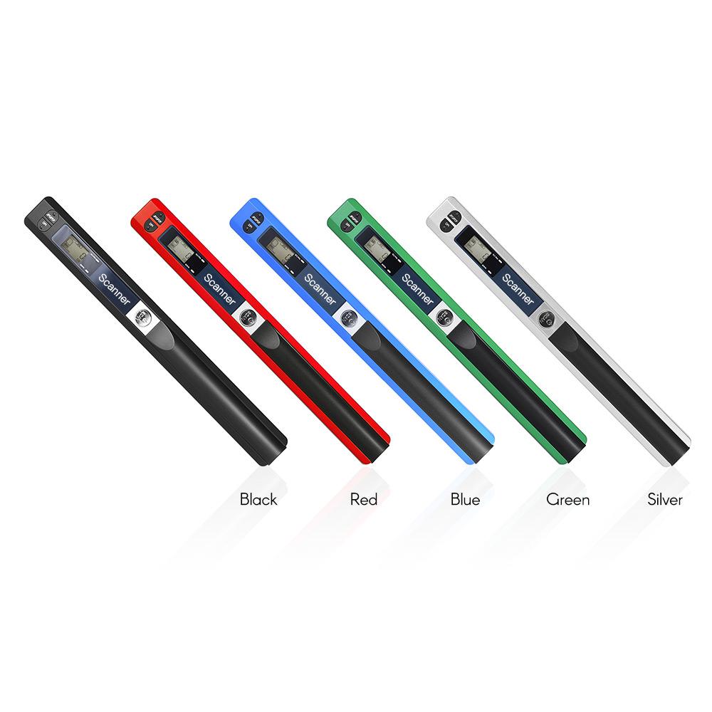 Scanner portatile portatile con bacchetta wireless formato A4 900 DPI JPGPDF Display LCD formato con protezione