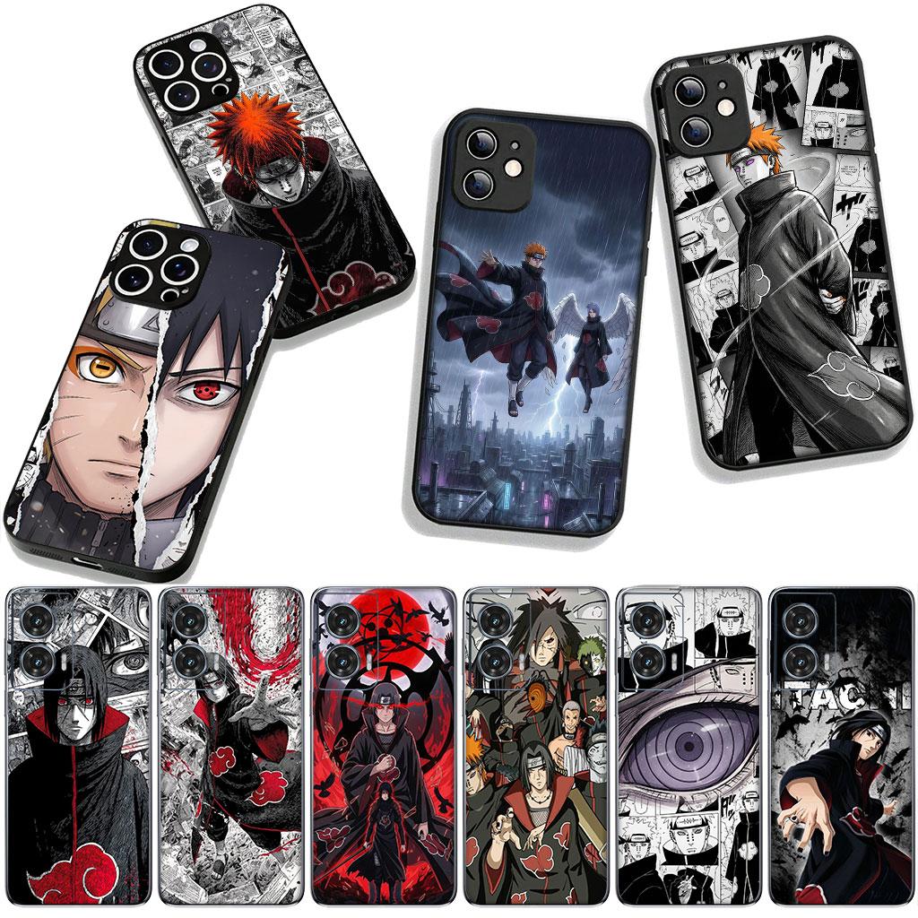 Cover for Apple iPhone 17 16 11 Pro XS Max XR 6 7 8 Plus 16E SE 2020 Air 5 SE2 Phone Case Pain Itachi Narutos Uchiha Sasuke