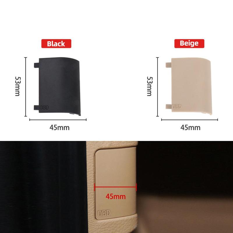 51439111663 Interior Kick Panel OBD Plug Cover For BMW E66 E65 2001-2008 In-Vehicle Diagnostic Interface Plug Cap