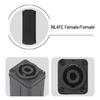 NL4FC 4Pin Female To Female Auditory Coupler Adapter Secure NL4MM For Professional Speakers And Amplifier Connection