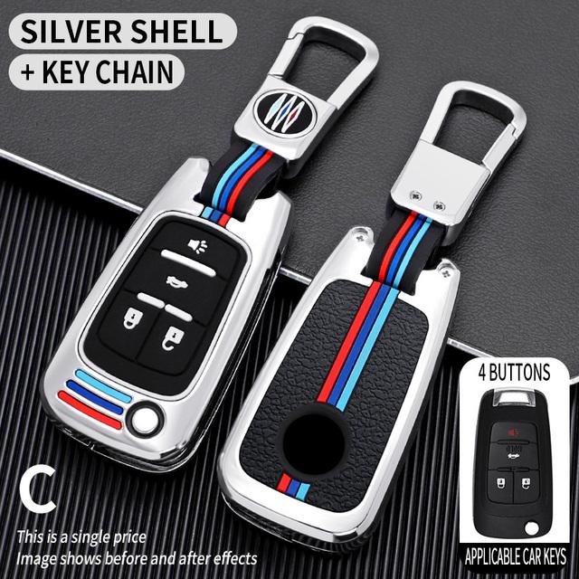Car Key Case for Buick Encore Lacrosse Skylark Rendezvous for Cruze Chevrolet Sonic Trax Cruze Accessori Onix Tahoe Cruze 2011