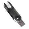 3 In 1 Bottle Cup Lid Crevice Cleaning Brush Multifunctional Crevice Cleaning Brush for Nipple Gray