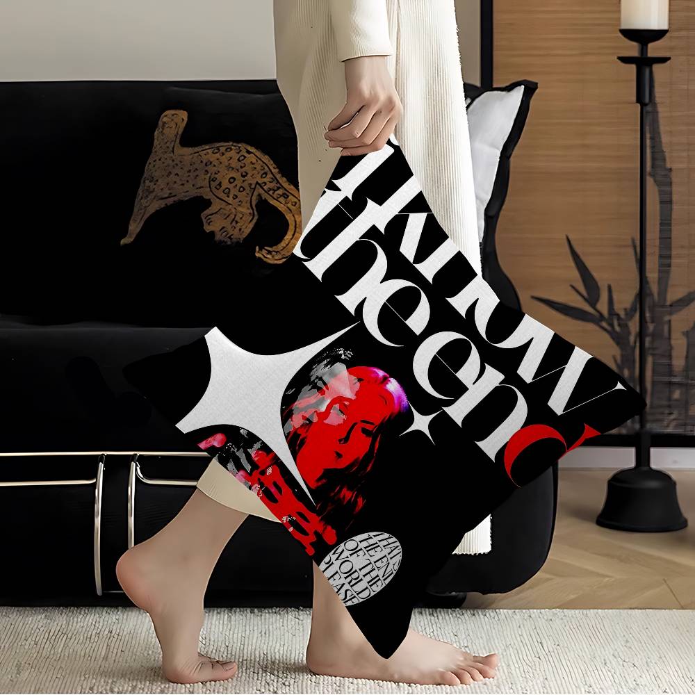 Singer Phoebe Bridgers Music Album Personalized Pillow Cover Kids Bedroom Wild Party Decor Pillowcase Kid Birthday Shower Gift