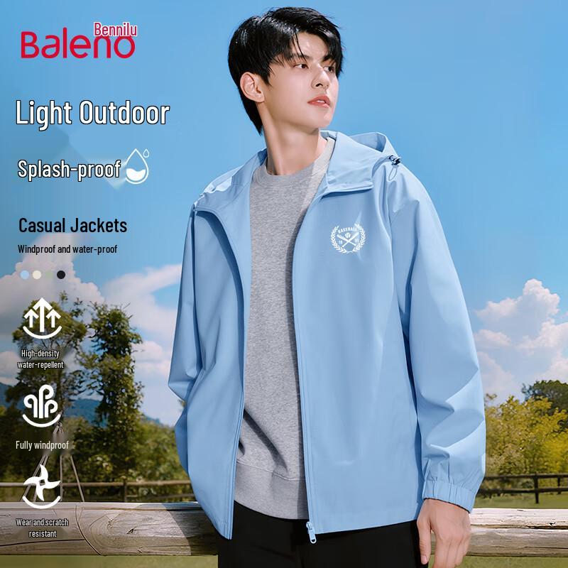 

Baleno Men s Hooded Casual Jacket 3XL