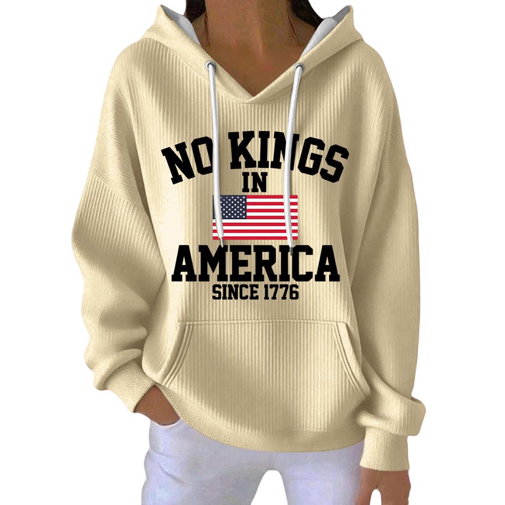 Women's Fashion Casual Long Sleeve Loose Printed Pullover Sports Long Sleeve Sweatshirt