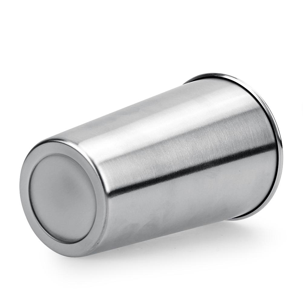 500ML Kaltgetränkebecher Praktische Edelstahlbecher Umweltfreundlich Leicht Schön Outdoor Reiseartikel