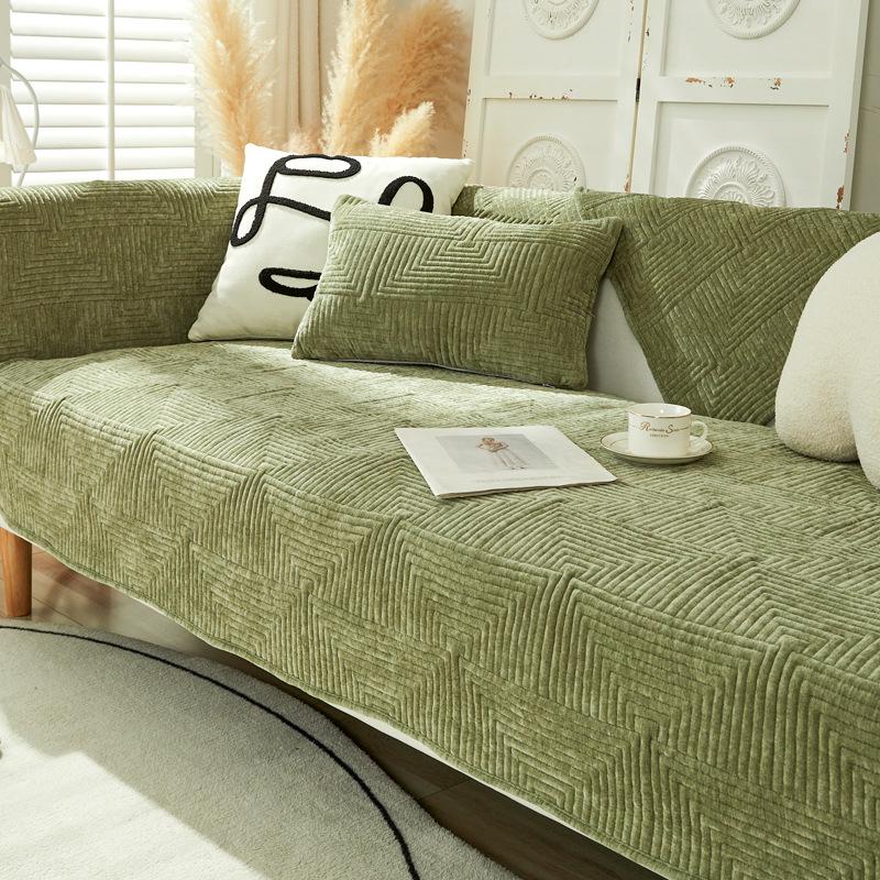 

Подушка для дивана из шенилла, простая, всесезонная, нескользящая, чехол для дивана, подушка для сиденья, чехол для подушки сиденья, полотенце для спинки 70*70cm