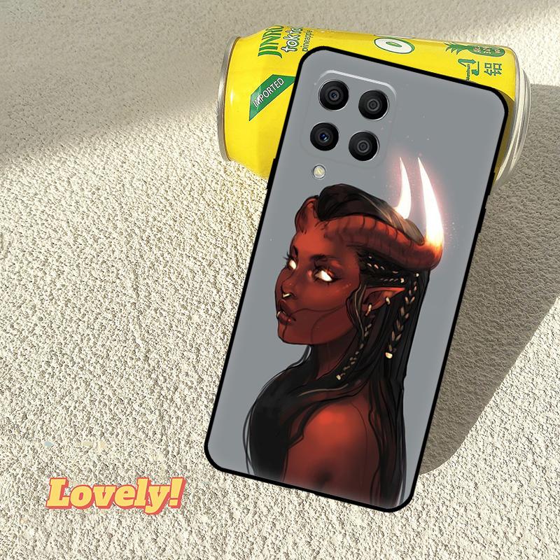 Devil Woman Case For Samsung Galaxy M11 M55 M14 M34 M54 M12 M32 M52 M15 M13 M06 M16 M36 M56 M31 M53 M35