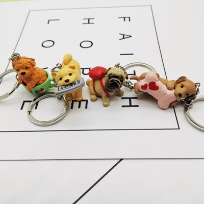 Schlüsselanhänger, interessante Welpenform, Kunstharz, für Kinder, Damen, Mädchen, Schlüsselanhänger für Geldbörsen