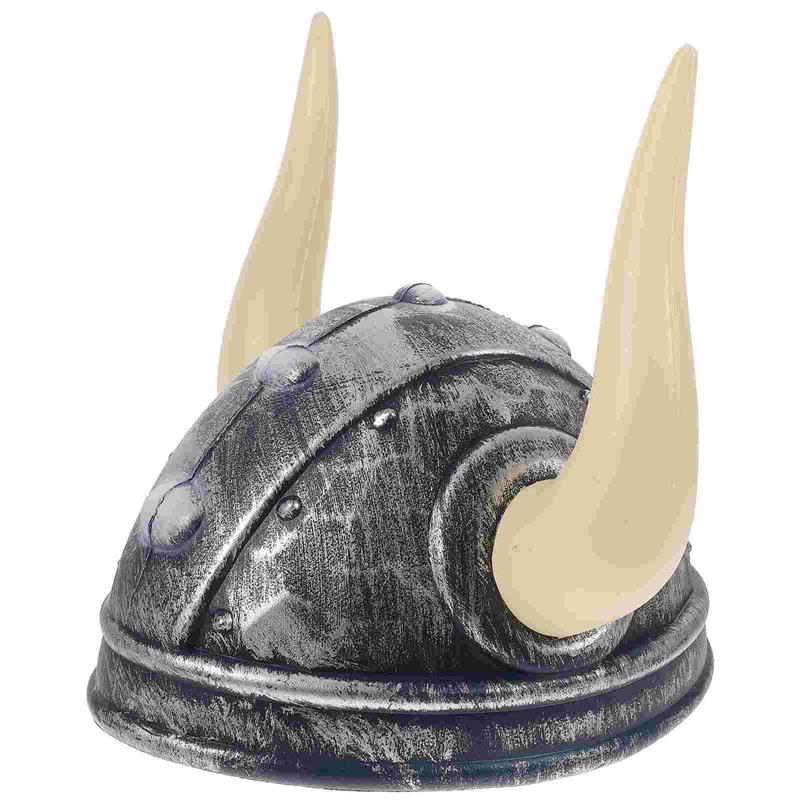 

Halloween Costume Hats Kids Bull Horn Hats Viking Party Accessories Festive Supplies Event Photo Prop Toy чорний