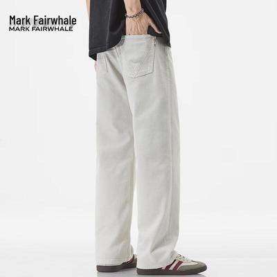 Mark Fairwhale Men's Casual Straight-Leg Jeans