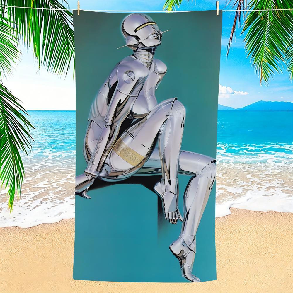 Towel Microfiber Beach Towel, Quick-Dry, Sand-Free, Ultra-Fine Fiber, Super Soft. H-Hajime Sorayamas