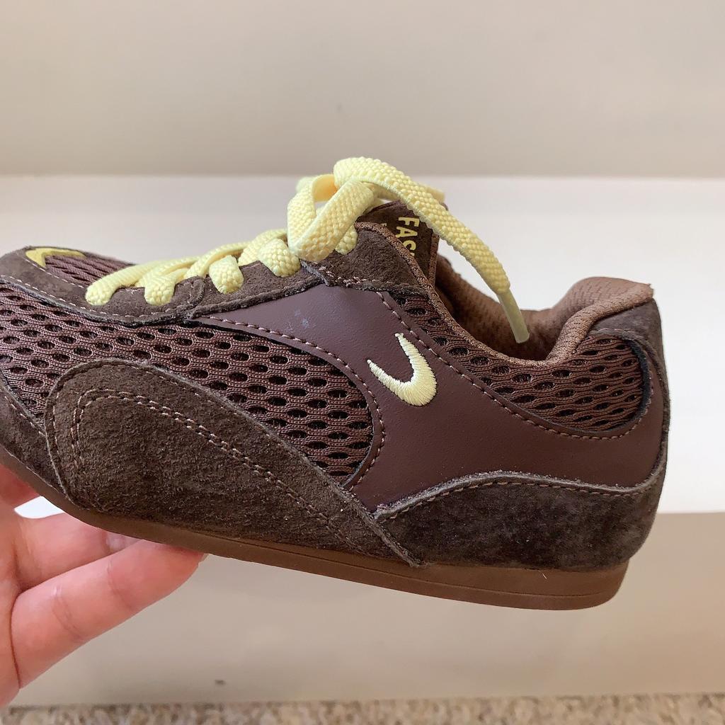 Korean version of children's sports shoes Spring and Autumn girls' moral training shoes Lightweight and breathable boys' casual shoes Soft sol