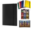 4/9/12-Pocket Trading Card Binder - Holds 160-540 Cards - Durable PP Cover - Ideal for Basketball, Baseball, and Sports Cards