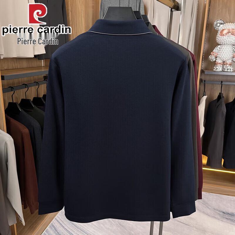 Pierre Cardin Men's Casual Long Sleeve Polo T-Shirt